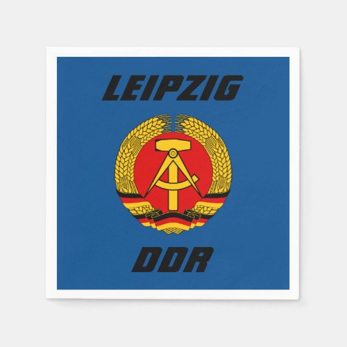 Leipzig DDR _ East Germany Napkins
