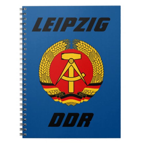 Leipzig DDR _ East Germany Notebook