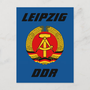 Leipzig, DDR - East Germany Postcard