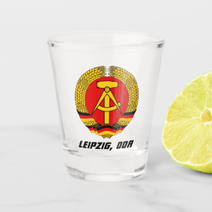 Leipzig, DDR - East Germany Shot Glass