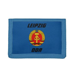 Leipzig, DDR - East Germany Trifold Wallet
