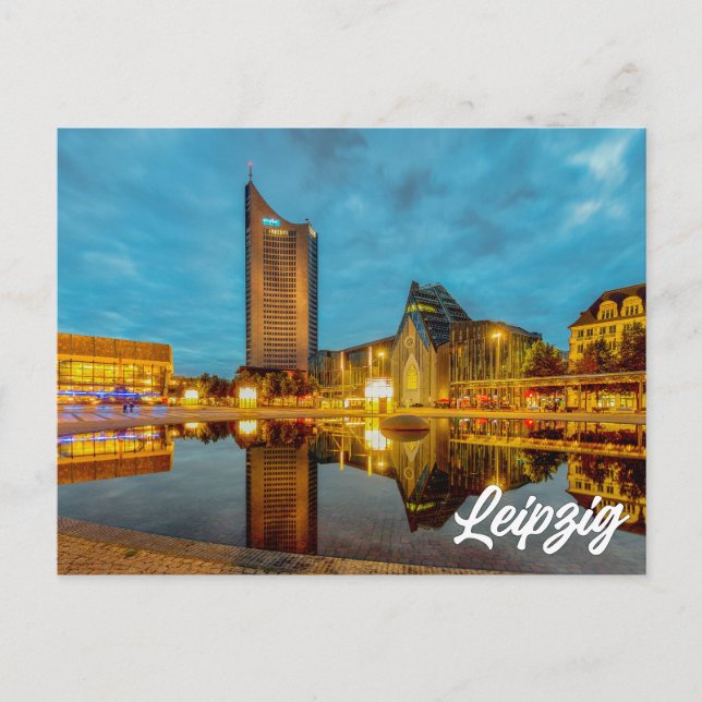 Leipzig, Germany Postcard (Front)