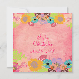 Leis/Luau Wedding Invitations