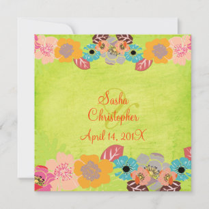 Leis/Luau Wedding Invitations