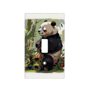 Leisure Bear - Panda Bear Light Switch Cover