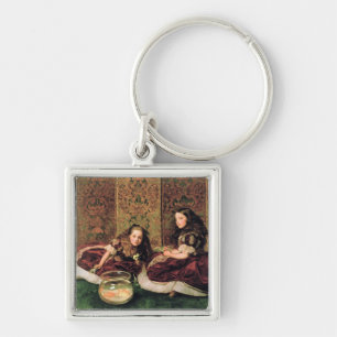 Leisure Hours, 1864 Keychain