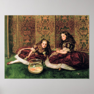 Leisure Hours, 1864 Poster