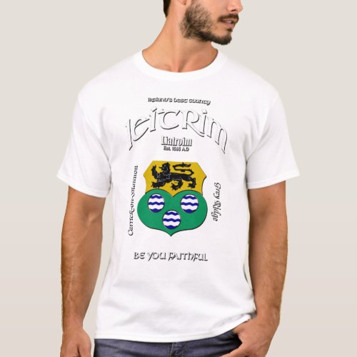 Leitrim Ireland Crest T_Shirt