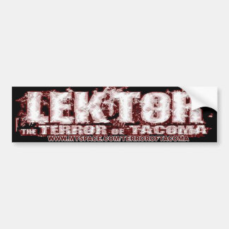 Lektor Bumper Sticker 2