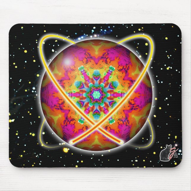 Lektron Orbz Kaleid Mouse Pad (Front)