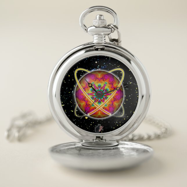Lektron Orbz Kaleid  Pocket Watch (Inside)