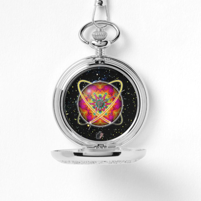 Lektron Orbz Pocket Watch (Front)