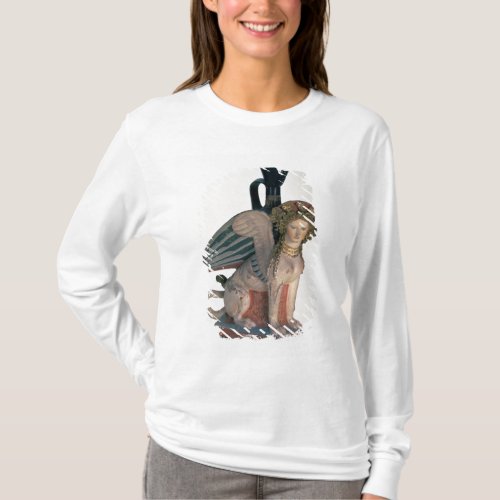 Lekythos in the form of a Sphinx T_Shirt