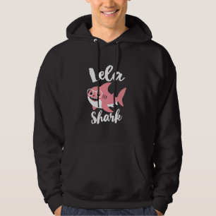 Lela Shark Mother's Day Grandma Funny Hoodie