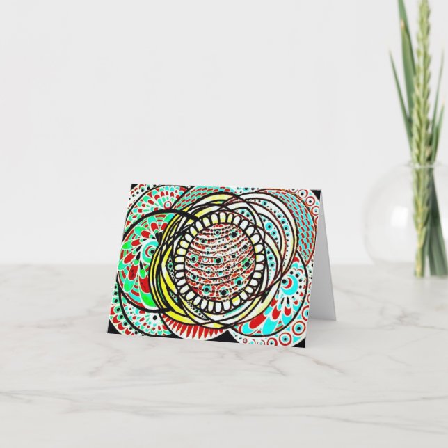 Leliza Designs Blank Note Card (Front)