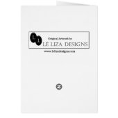 LeLiza Designs on Canvas Cards (Back)