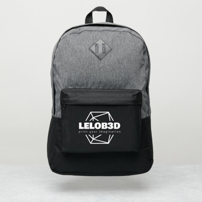 Lelob3D Tech Backpack (Front)