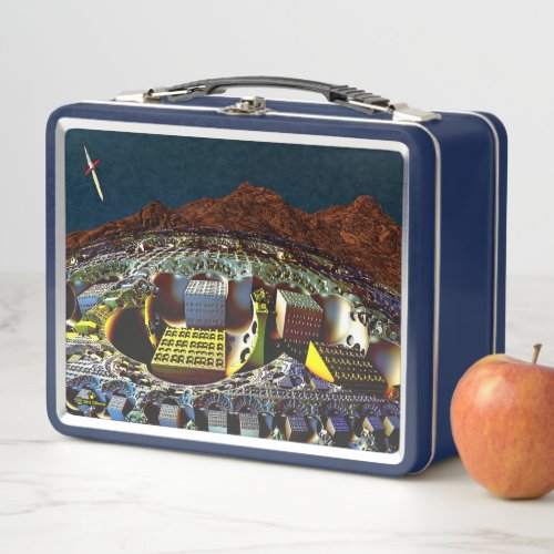 Lem Station Metal Lunch Box