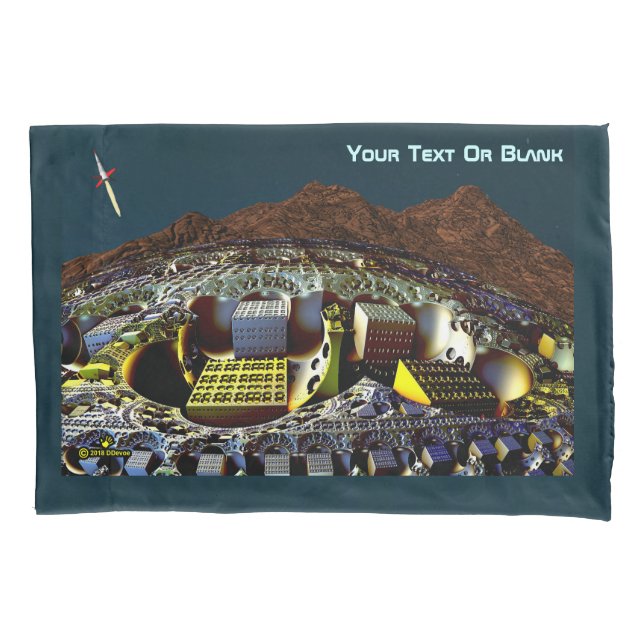 Lem Station Pillow Case (Front)