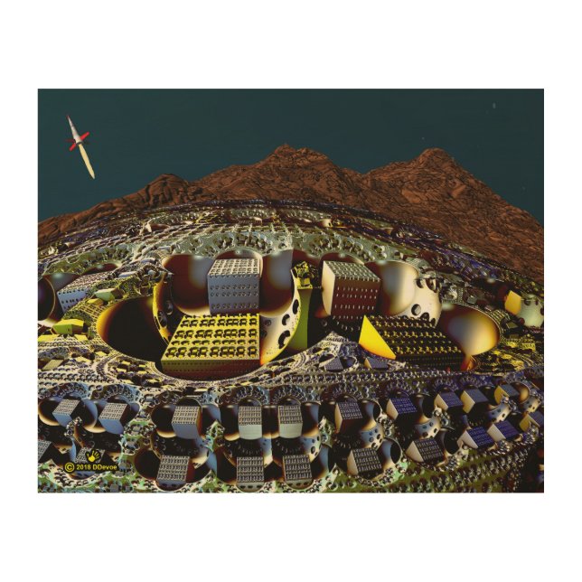 Lem Station Wood Wall Art (Front)