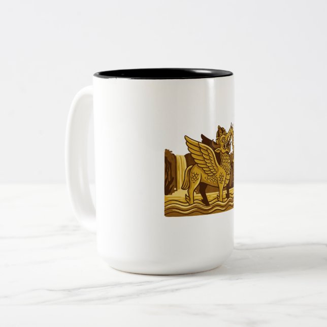 Lembuswana Two-Tone Coffee Mug (Front Left)