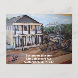 Lemoine Hall, Cottonport Museum220 Cottonport A... Postcard