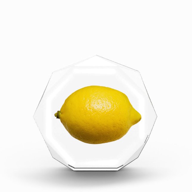 Lemon Acrylic Award (Front)