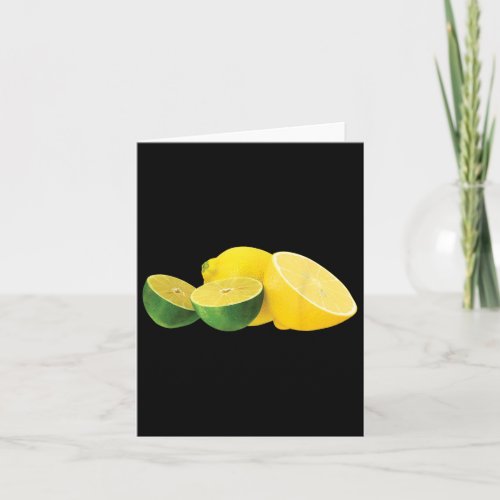 Lemon Amp Lime  Card