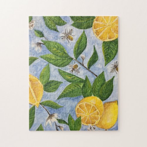 Lemon and Bees Puzzle