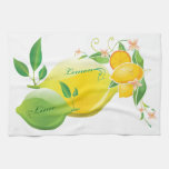 Lemon And Lime Kitchen Towel at Zazzle