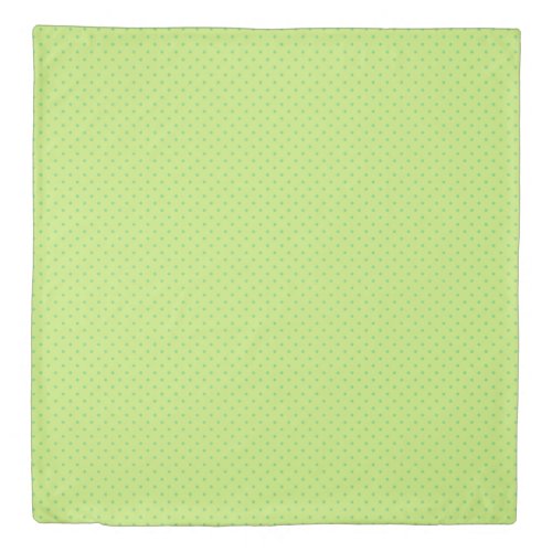 lemon and lime polka dots duvet cover