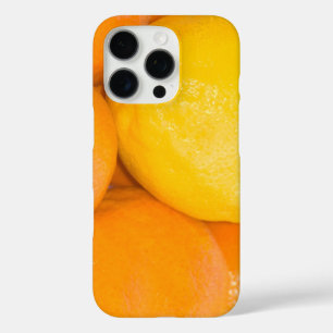 Lemon and Orange Citrus Fruit Food Photography iPhone 16 Pro Case