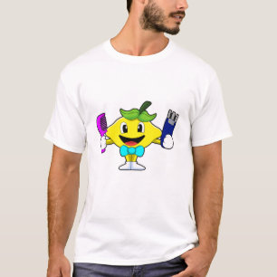 Lemon as Hairdresser with Comb & Razor T-Shirt