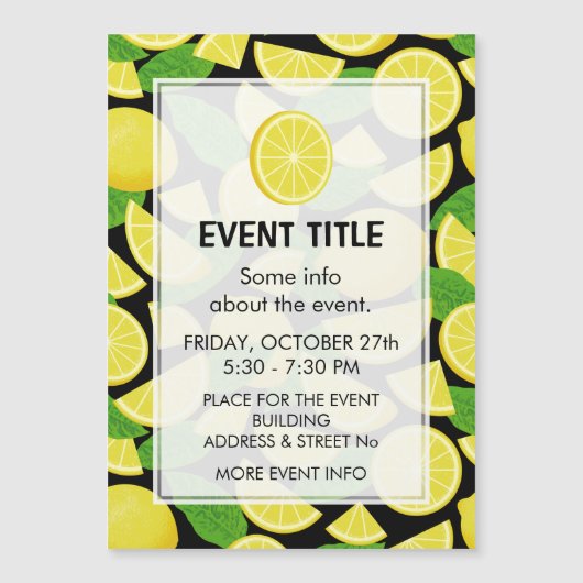 Lemon Background (Front)