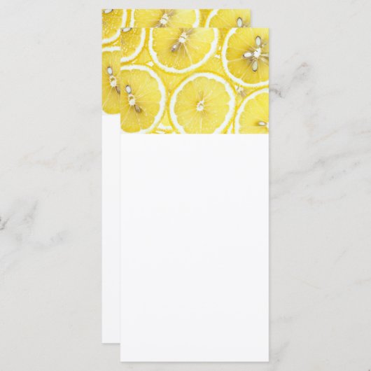 Lemon background (Front/Back)