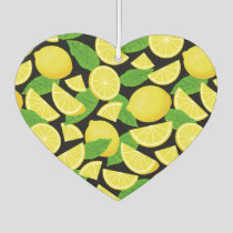 Lemon Background Air Freshener