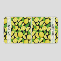 Lemon Background Beer Pong Table