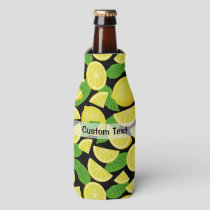 Lemon Background Bottle Cooler