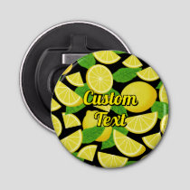 Lemon Background Bottle Opener