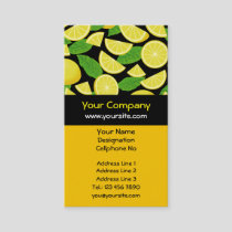 Lemon Background Business Card