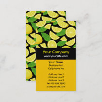 Lemon Background Business Card