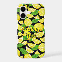 Lemon Background iPhone 17 Case