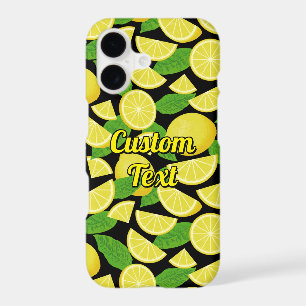 Lemon Background iPhone 17 Case