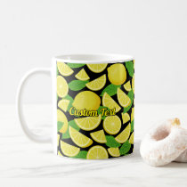 Lemon Background Coffee Mug