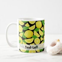 Lemon Background Coffee Mug