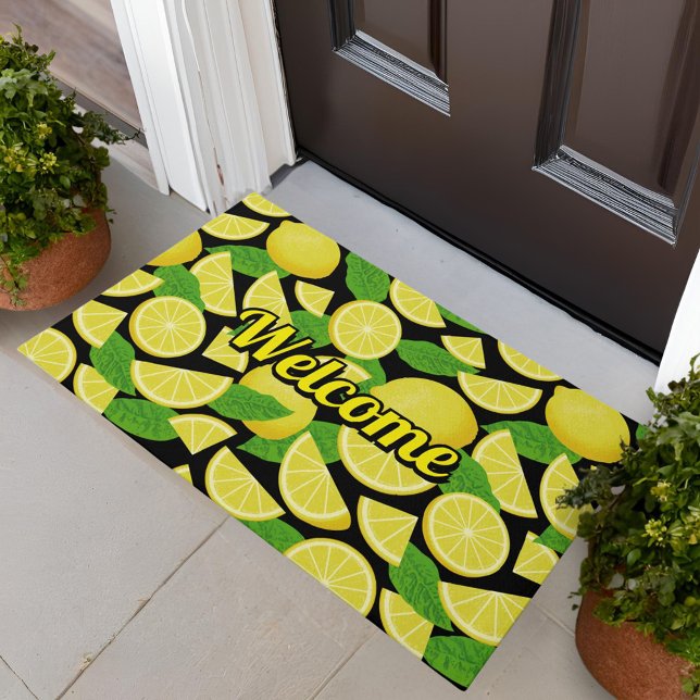 Lemon Background Doormat (Creator Uploaded)