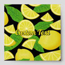 Lemon Background Envelope