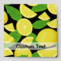 Lemon Background Envelope