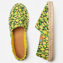 Lemon Background Espadrilles