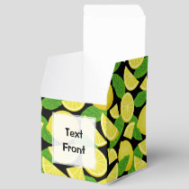 Lemon Background Favor Box